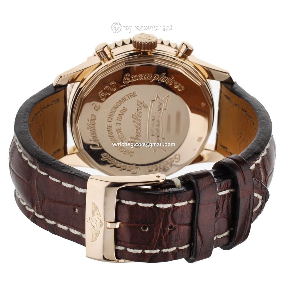 Breitling Montbrillant Datora Mens watch Unisex Automatic Rose gold R21330 2