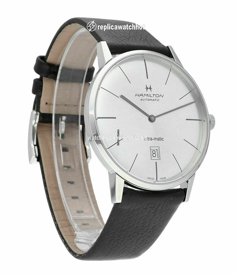 Hamilton Intra-Matic Mens watch Unisex Automatic Steel H38755751 2