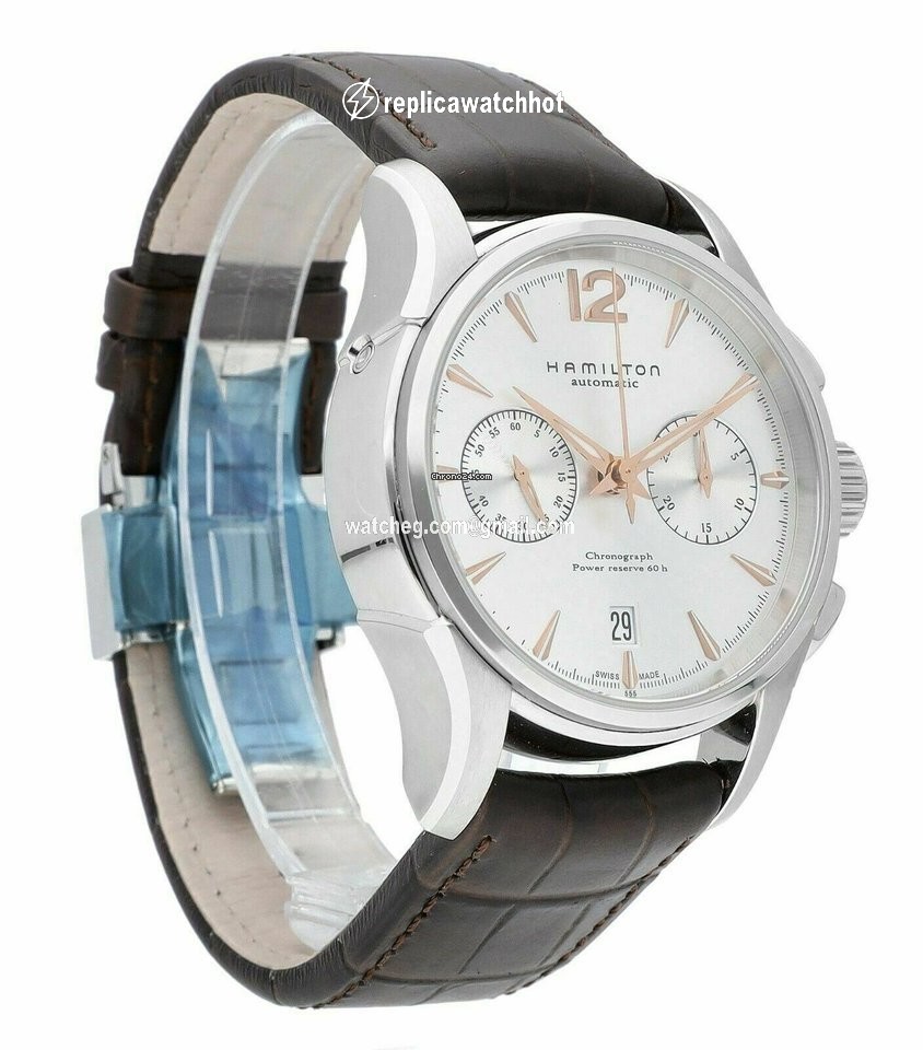 Hamilton Jazzmaster Auto Chrono Mens watch Unisex Automatic Steel H32606555 2