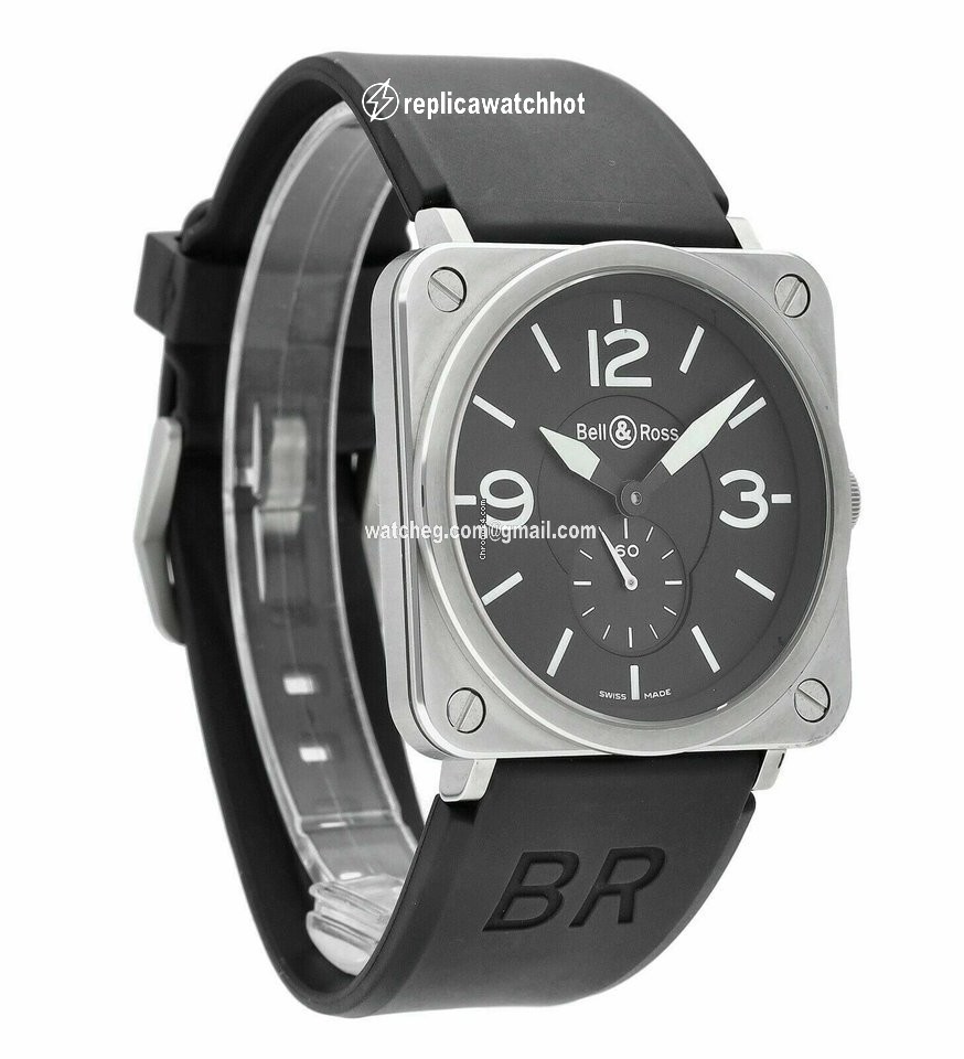 Bell & Ross BR S Quartz Steel BRS-BL-ST SRB 2