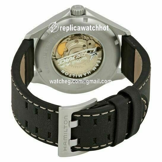 Hamilton Khaki Aviation Mens watch Unisex Automatic Steel H76535731 2