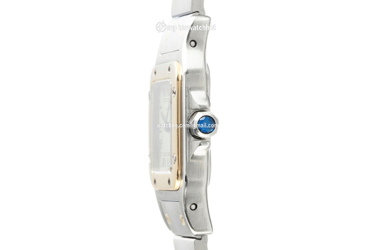 Cartier Santos Galbee Womens watch Quartz Gold Steel 1057930 2