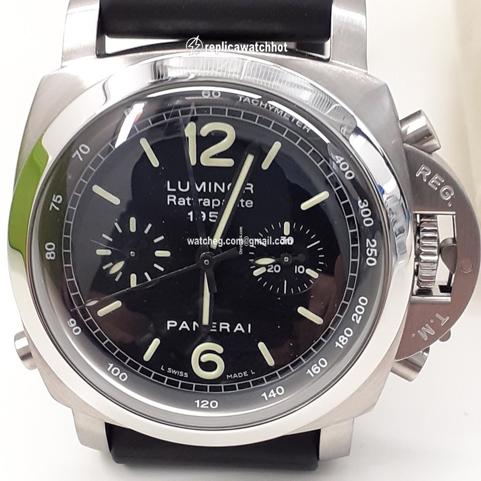 Panerai Luminor 1950 3 Days Chrono Flyback Mens watch Unisex Automatic Steel PAM00213 2