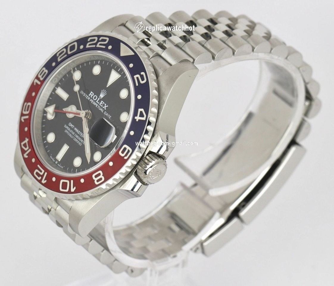 Rolex GMT-Master II Mens watch Unisex Steel Automatic 126710 2