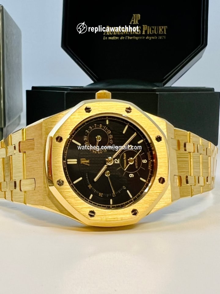 Audemars Piguet Royal Oak Dual Time Mens watch Unisex Automatic Yellow gold 25730BA 2
