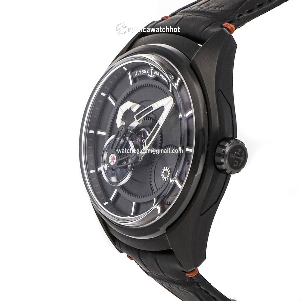 Ulysse Nardin Freak Mens watch Unisex Automatic Titanium 2303-270 BLACK 2
