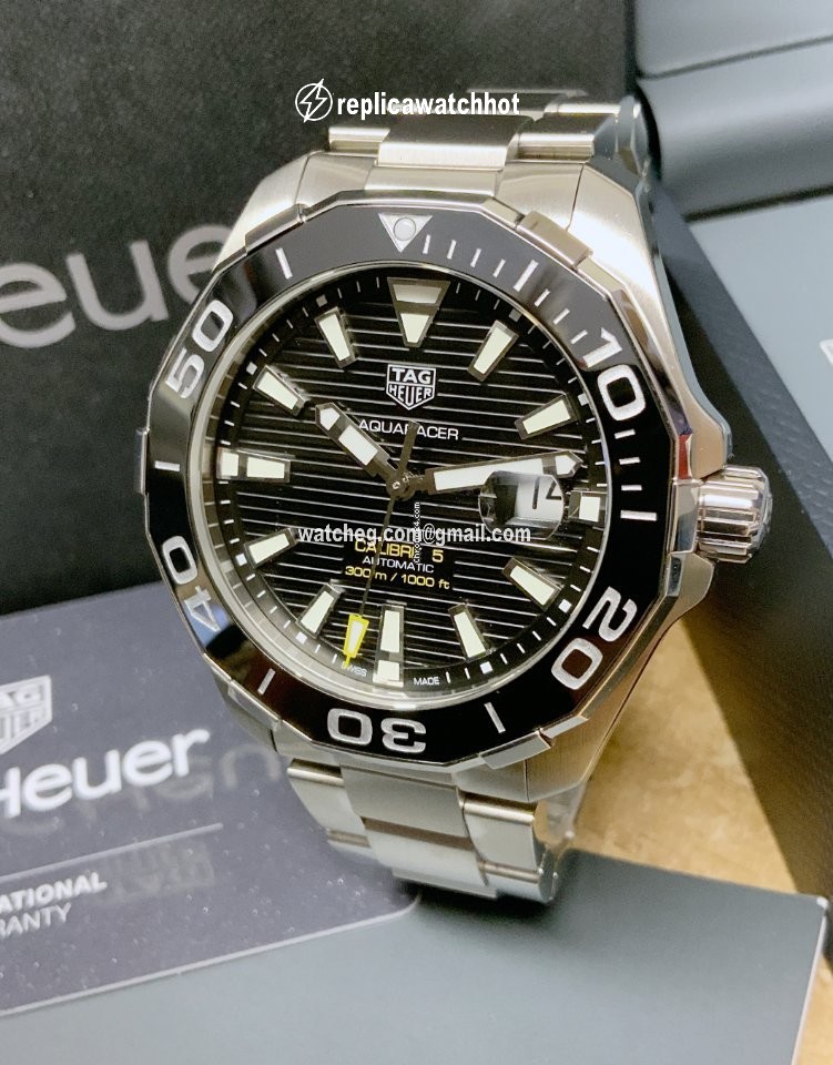 TAG Heuer Aquaracer 300M Mens watch Unisex Automatic Steel WAY201A.BA0927 2