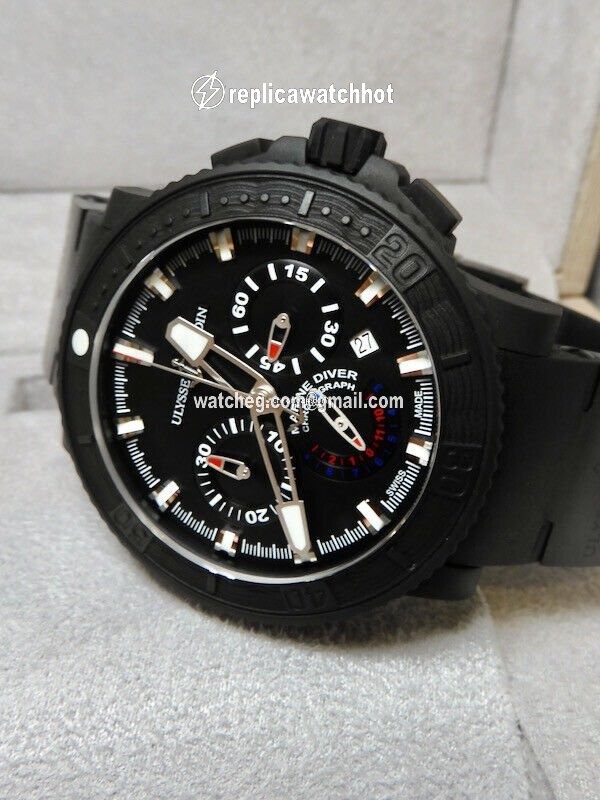 Ulysse Nardin Diver Black Sea Automatic Steel 353-92-3C 2
