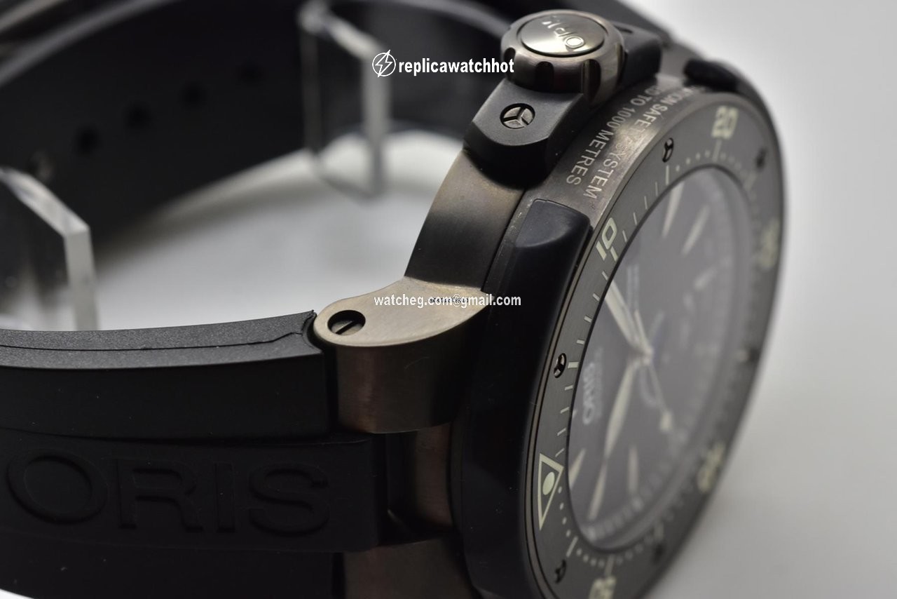 Oris Mens watch Unisex Automatic Titanium 01 667 7645 7294-Set 2