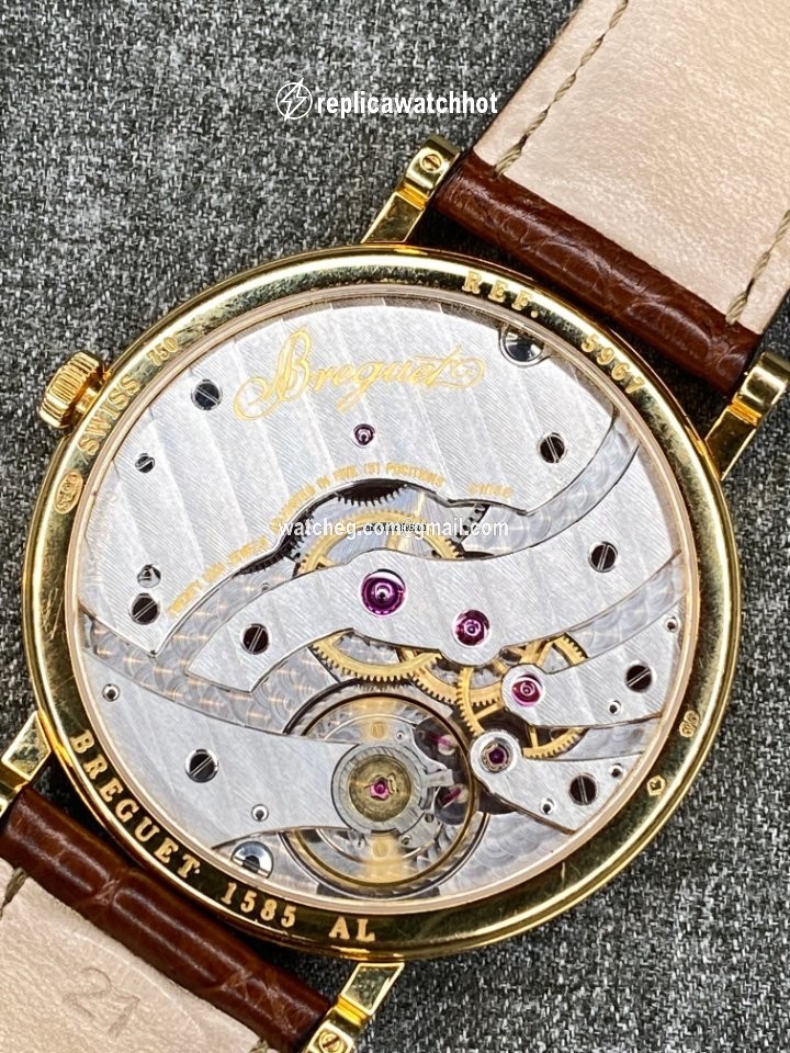 Breguet Classique Mens watch Unisex Manual winding Yellow gold 5967ba 11 9w6 2