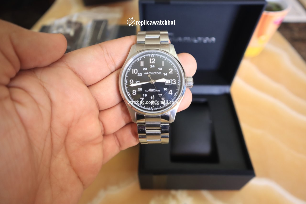 Hamilton Khaki Field Mens watch Unisex Automatic Steel H70625133 2