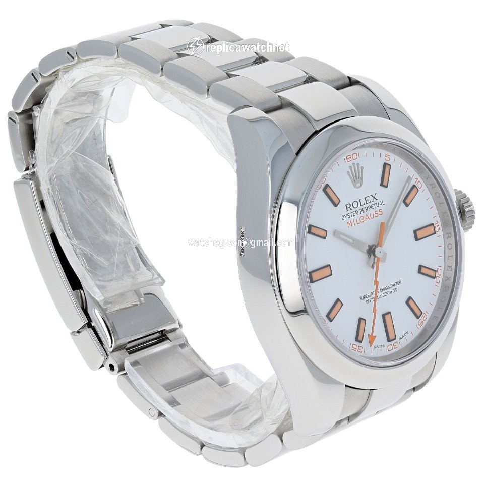 Rolex Milgauss Mens watch Unisex Steel Automatic 116400 2