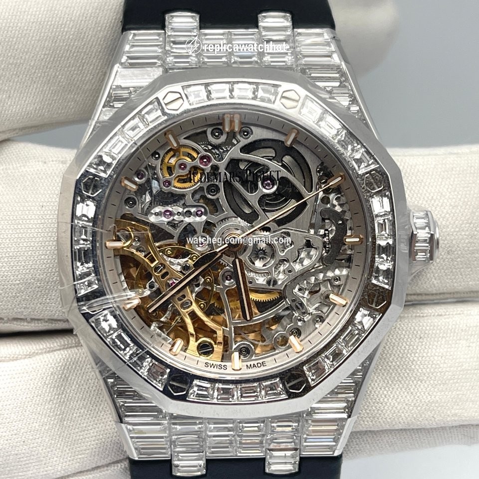 Audemars Piguet Royal Oak Double Balance Wheel Openworked 15469BC.ZZ.D001CR.01 2