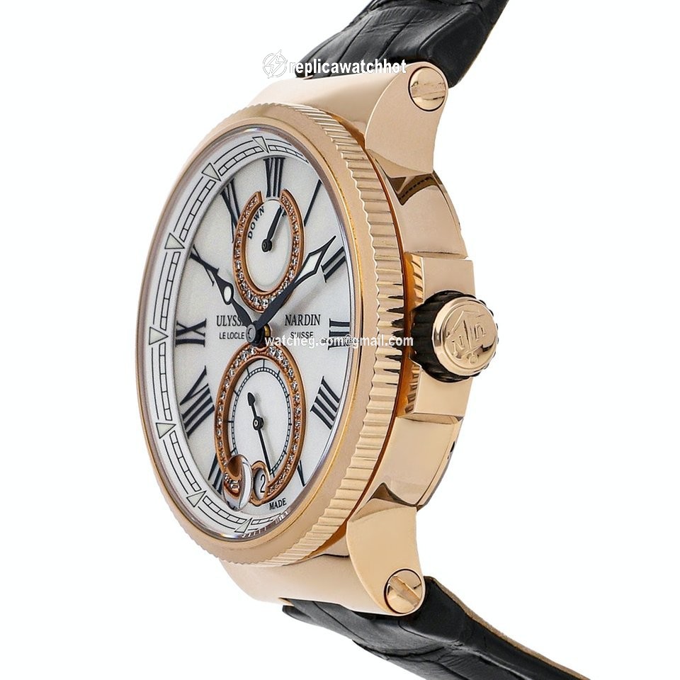 Ulysse Nardin Marine Mens watch Unisex Automatic Rose gold 1182-160 490 2