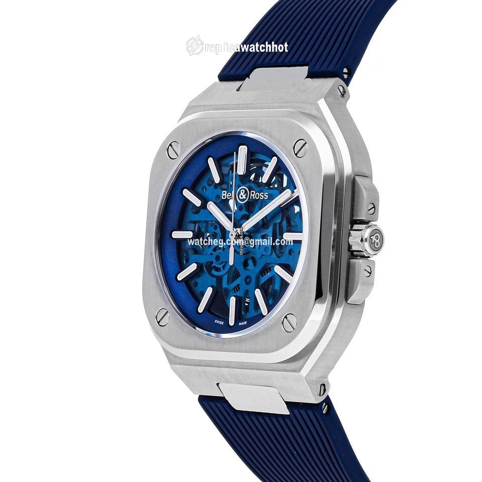 Bell & Ross BR 05 Mens watch Unisex Automatic Steel BR05A-BLU-SKST SRB 2