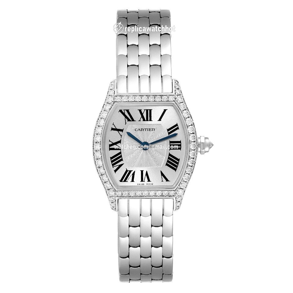 Cartier Tortue Womens watch Manual winding White gold WA501011 2