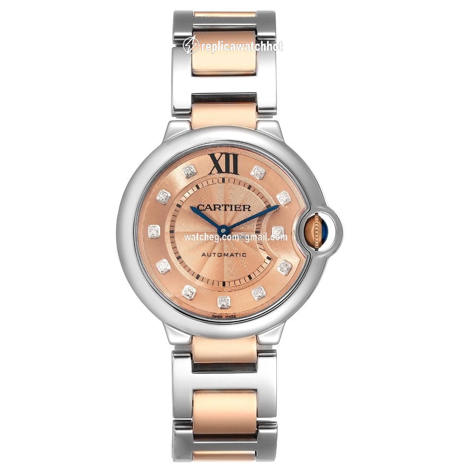 Cartier Ballon Bleu 36mm Womens watch Automatic Steel WE902054 2