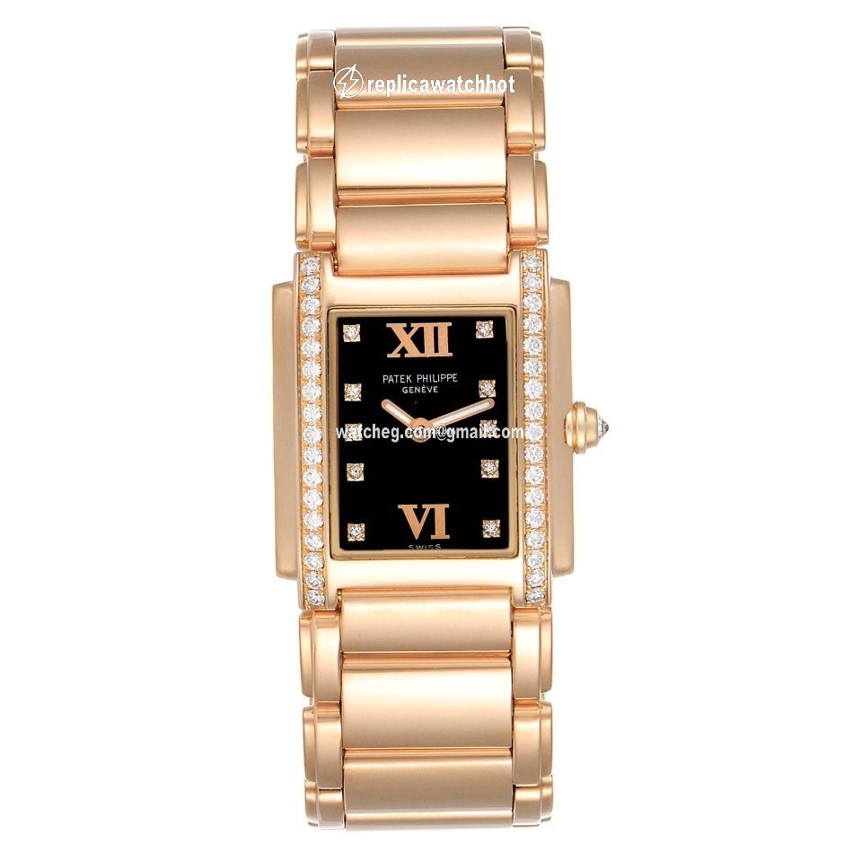 Patek Philippe Twenty~4 Womens watch Quartz Rose gold 4910 11R 2