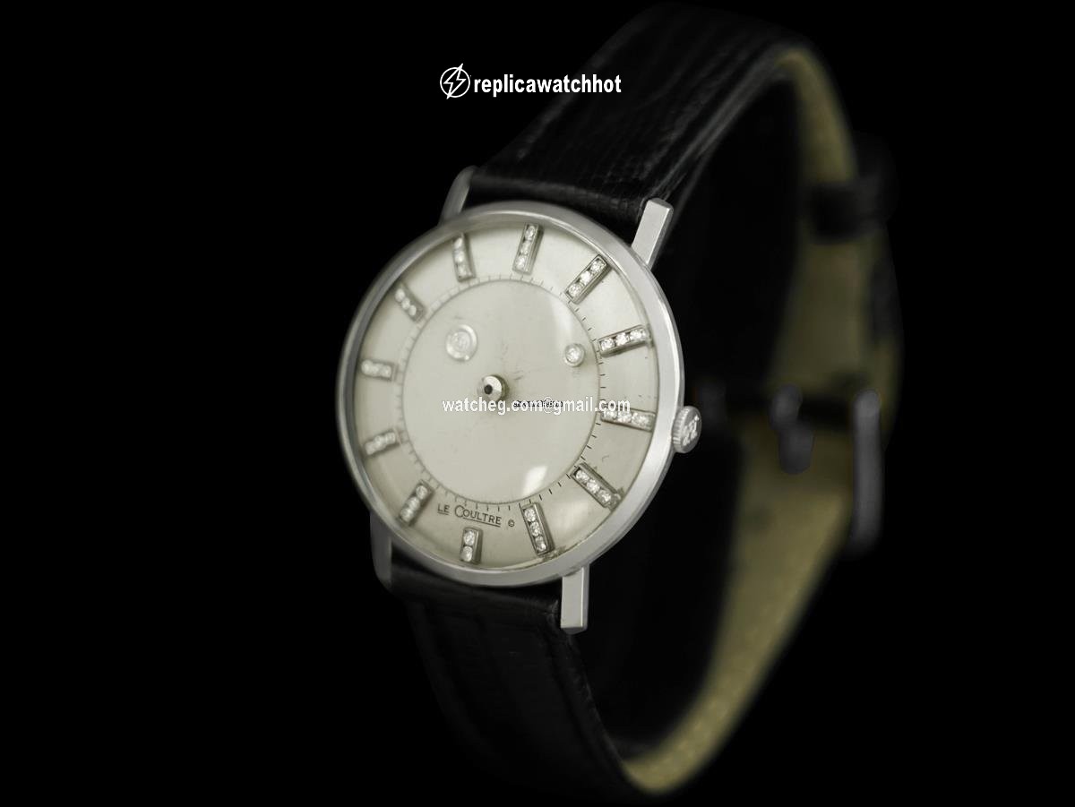 Jaeger-LeCoultre Mens watch Unisex Manual winding White gold 8237 2