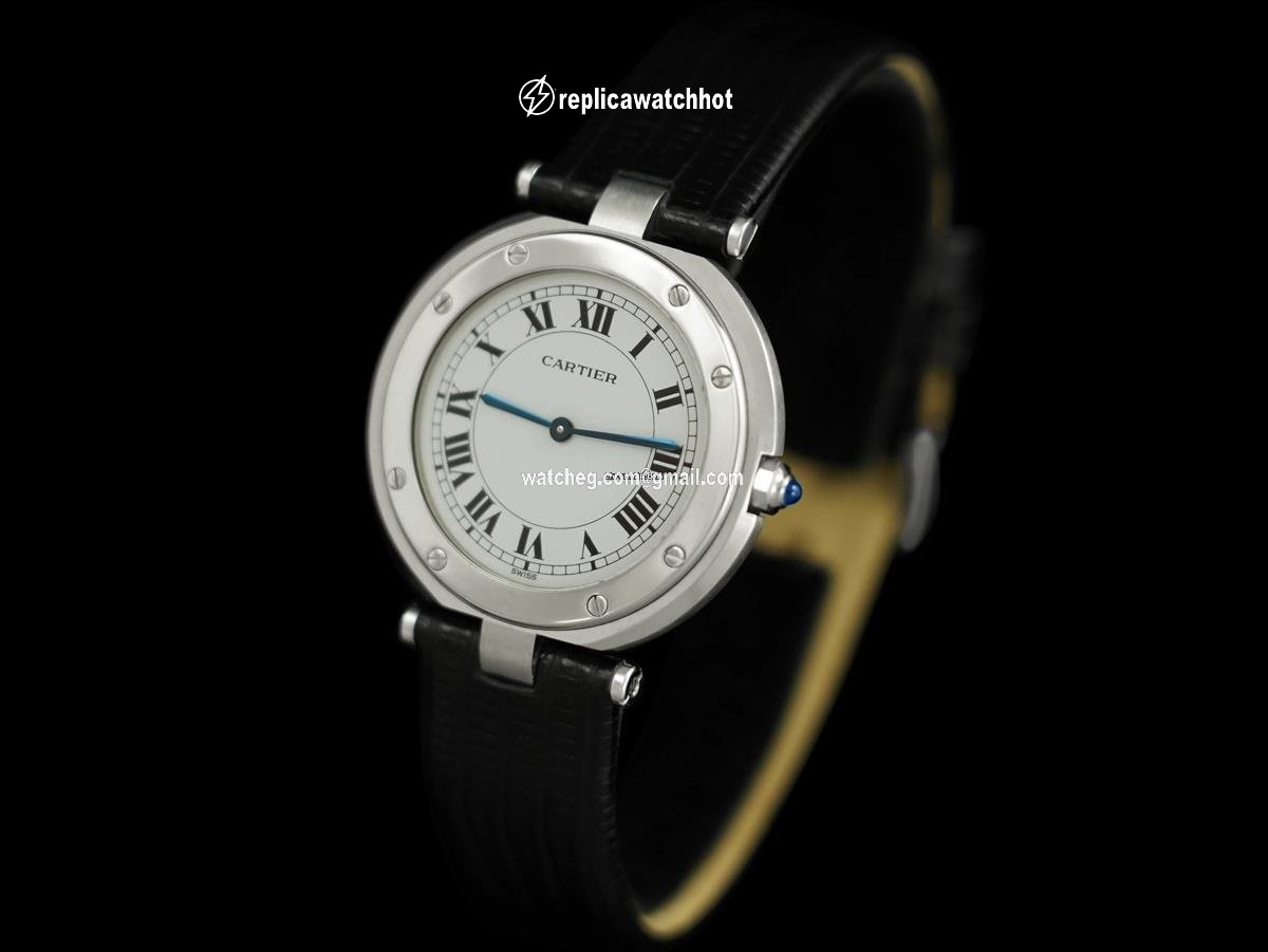 Cartier Santos Mens watch Unisex Quartz Steel 8277 2