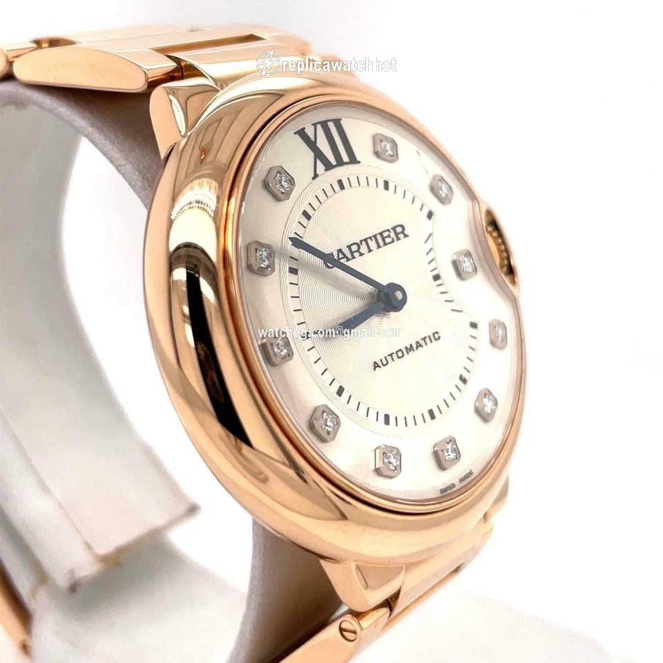 Cartier Ballon Bleu 36mm Automatic Rose gold WE902026 2