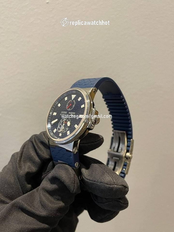 Ulysse Nardin Mens watch Unisex Automatic Steel 263-68le-3 2