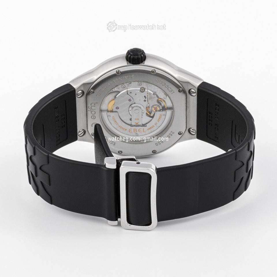 Ebel E-Type Automatic Steel 9330C41 2