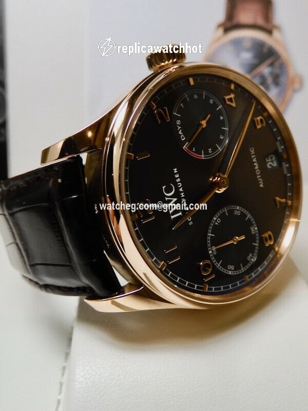 IWC Portuguese Automatic Automatic Rose gold IW500702 2