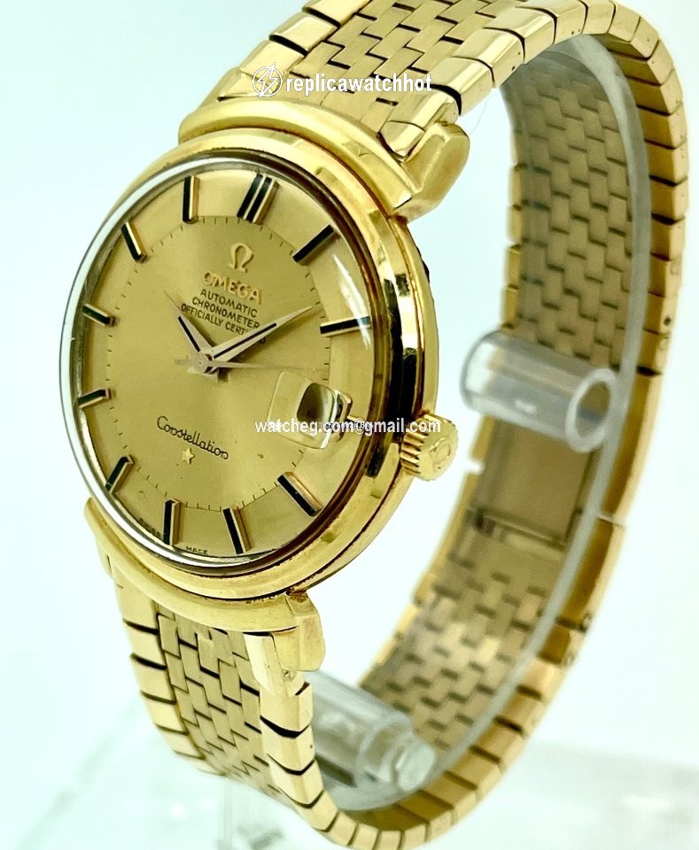 Omega Constellation Mens watch Unisex Automatic Yellow gold 168.002 2