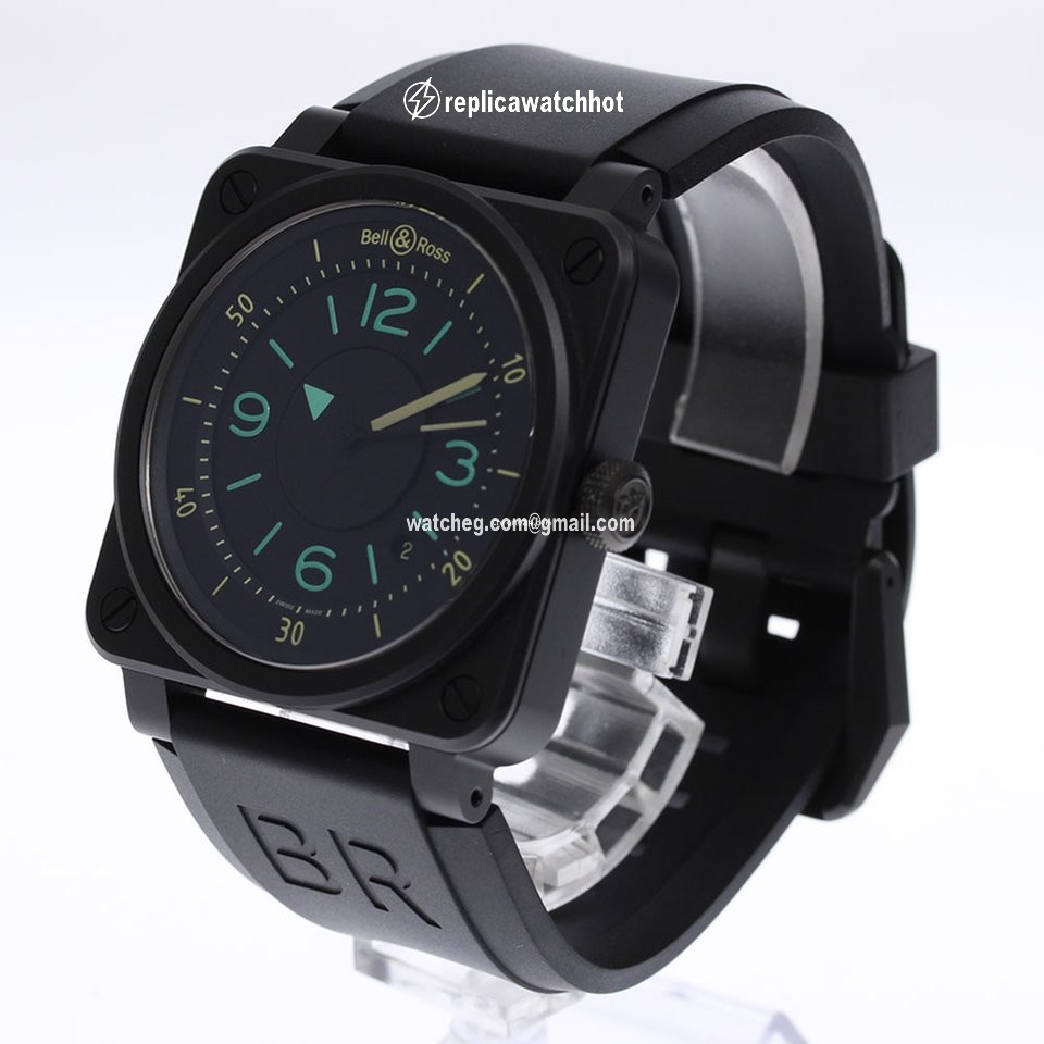 Bell & Ross BR 03-92 Ceramic Mens watch Unisex Automatic BR0392-IDC-CE SRB 2