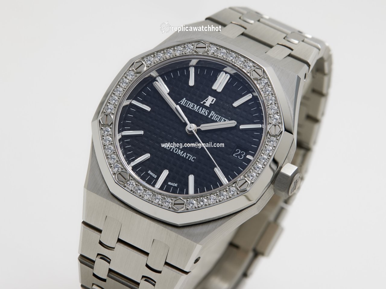 Audemars Piguet Royal Oak Lady Womens watch Automatic Steel 15451ST.ZZ.1256ST.01 2