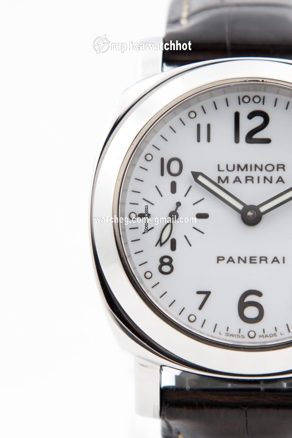 Panerai Luminor Marina Mens watch Unisex Manual winding Steel PAM0003 2