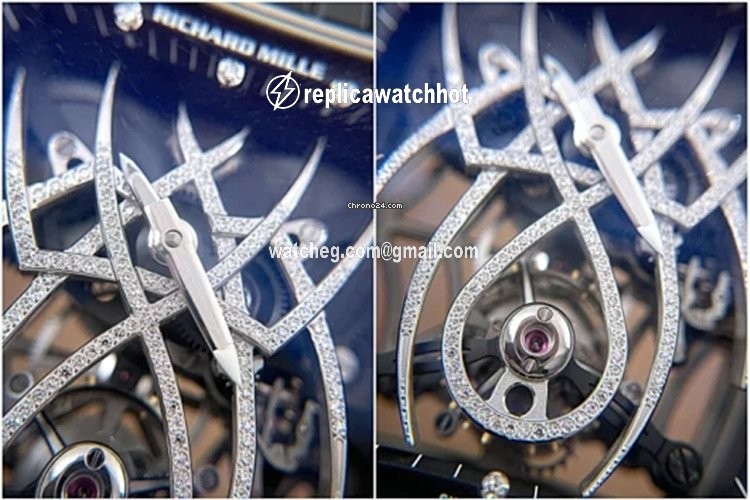 Richard Mille Mens watch Unisex Manual winding White gold RM19 2