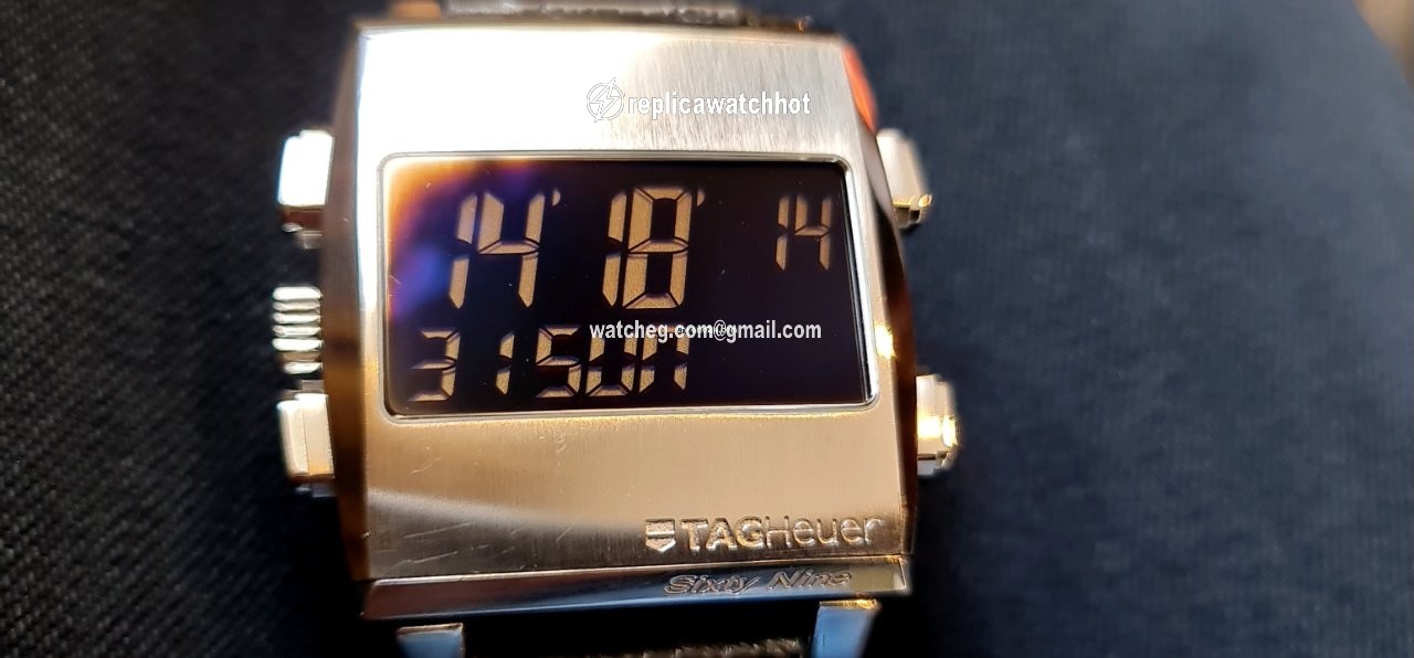 TAG Heuer Monaco Mens watch Unisex Manual winding Steel CW9110-0 2