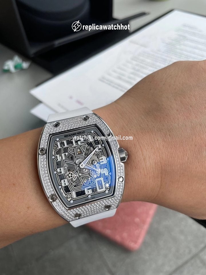 Richard Mille RM 67 Mens watch Unisex Automatic White gold Richard Mille Extra Flat RM67-01 2