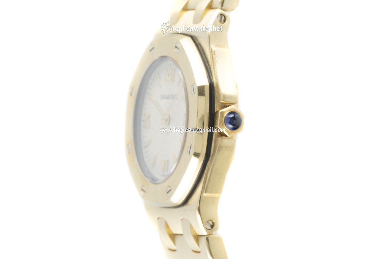 Audemars Piguet Royal Oak Offshore Lady Womens watch Quartz Yellow gold 67150BA 2