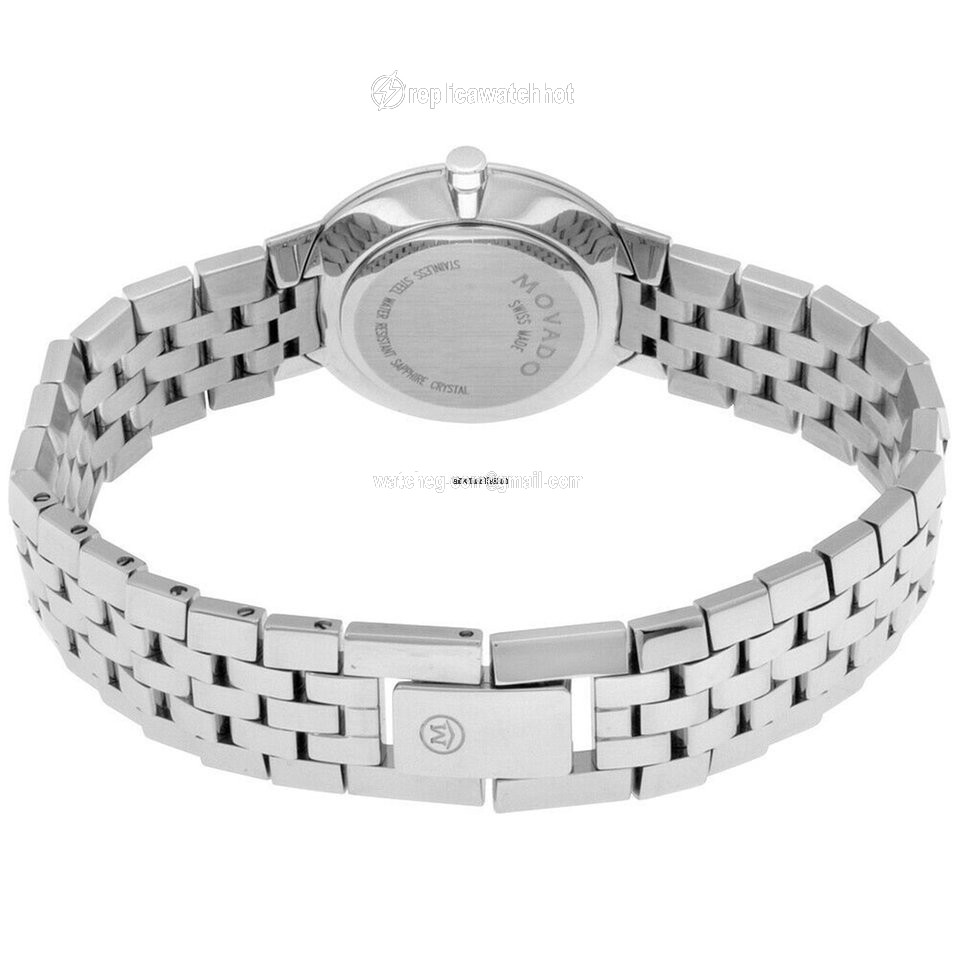Movado Faceto Quartz Steel 0605586-SDB 2
