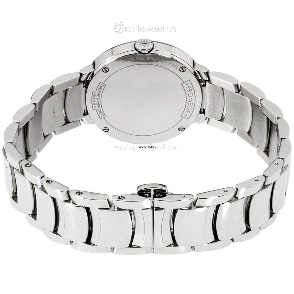 Baume & Mercier Promesse Quartz Steel M0A10157-SDB 2