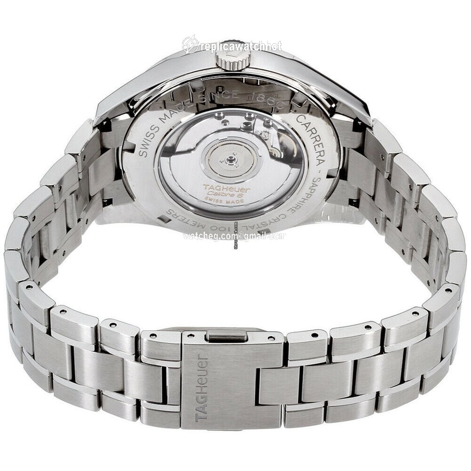 TAG Heuer Carrera Calibre 6 Automatic Steel WAS2111BA0732-SDB 2