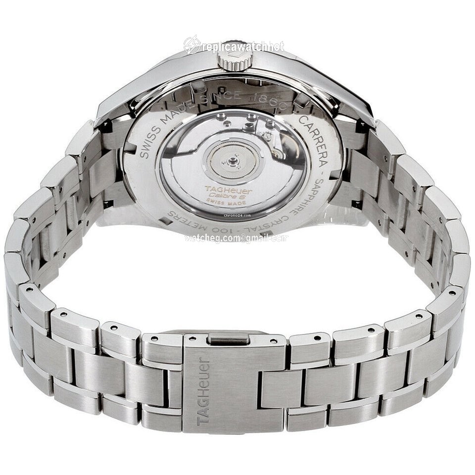 TAG Heuer Carrera Calibre 6 Automatic Steel WAS2111BA0732-SDB 2