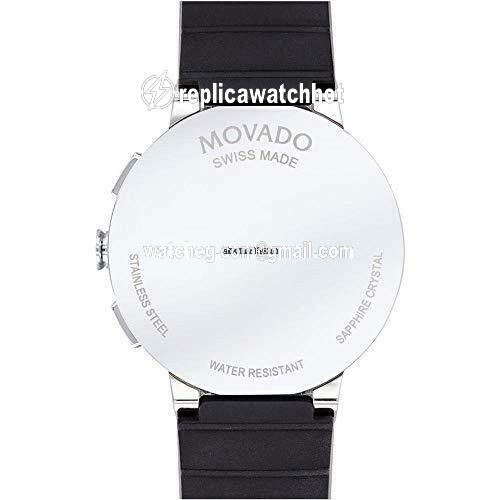 Movado Sapphire Mens watch Unisex Quartz Steel 607240-SDB 2