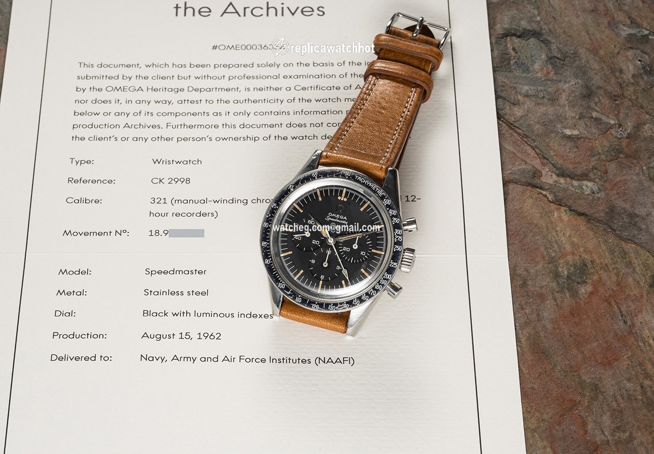 Omega Speedmaster Mens watch Unisex Manual winding Steel 2998-6 2