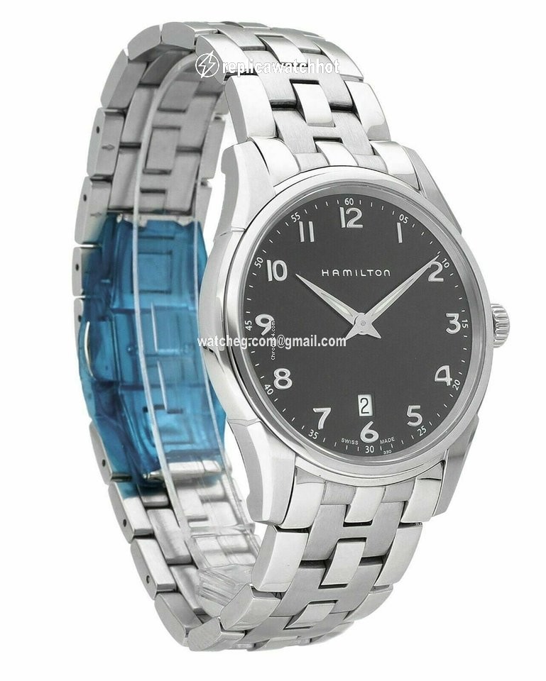 Hamilton Jazzmaster Thinline Mens watch Unisex Quartz Steel H38511133 2