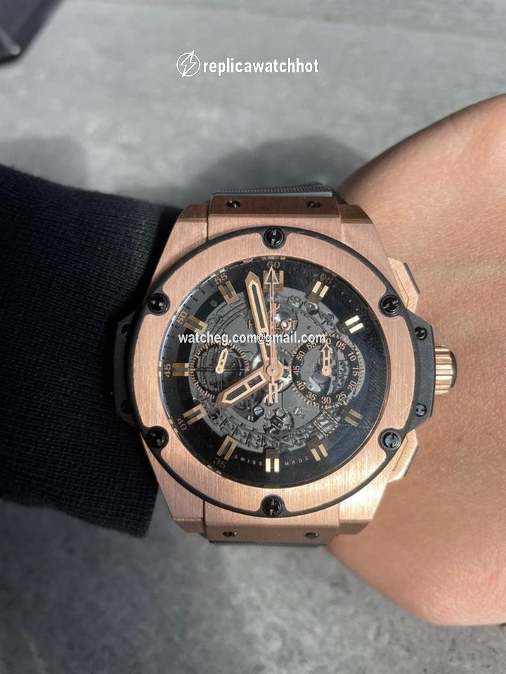 Hublot King Power Mens watch Unisex Automatic Rose gold 701.OX.0180.RX 2