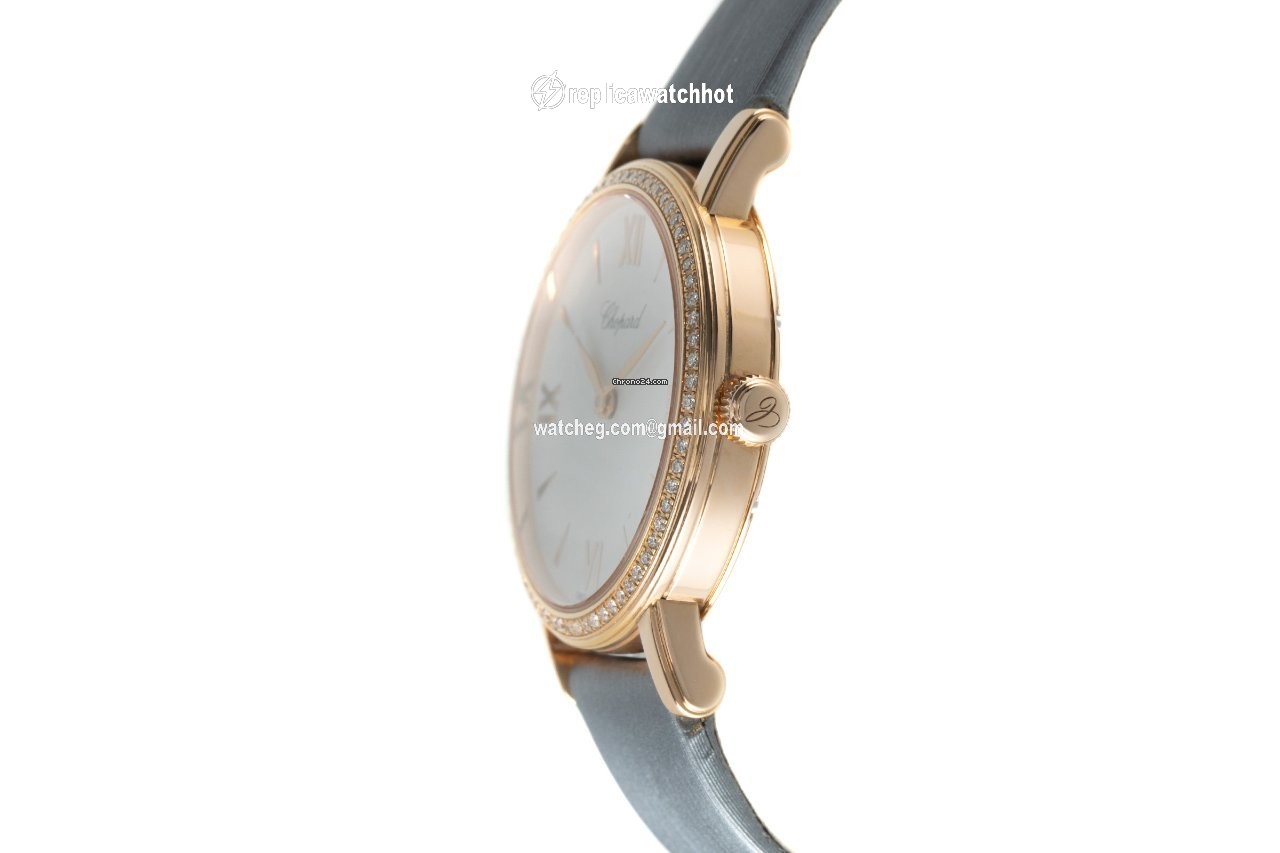 Chopard Classic Womens watch Quartz Red gold 137387-5201 2