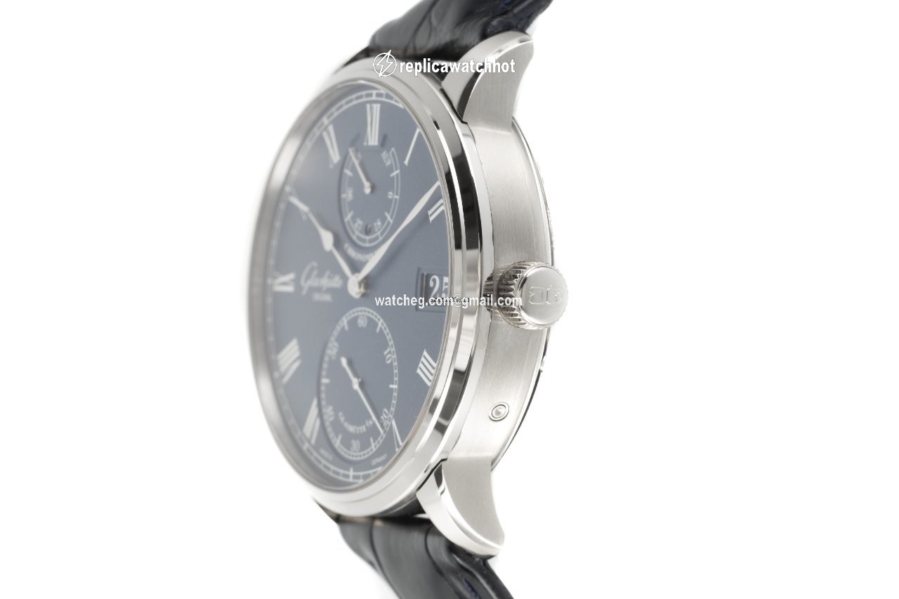 Glashtte Original Senator Chronometer Mens watch Unisex Manual winding White gold 1-58-01-05-34-30 2