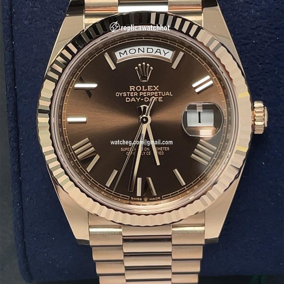 Rolex Day-Date 40 Mens watch Unisex Rose gold Automatic 228235-0006 2