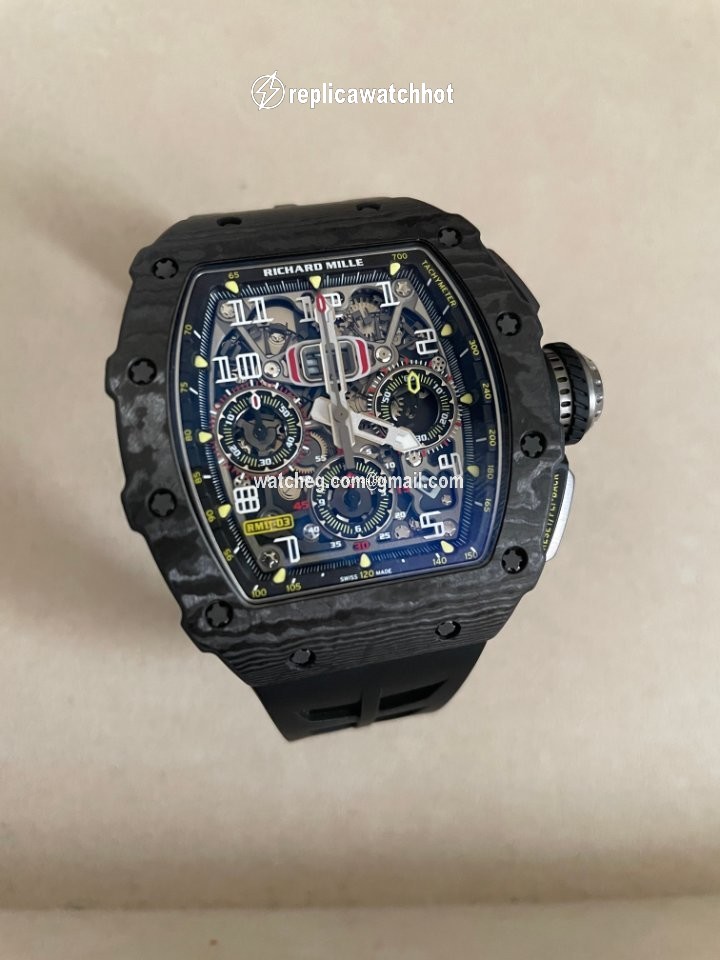 Richard Mille RM 011 Mens watch Unisex Automatic Titanium RM 11-03 2