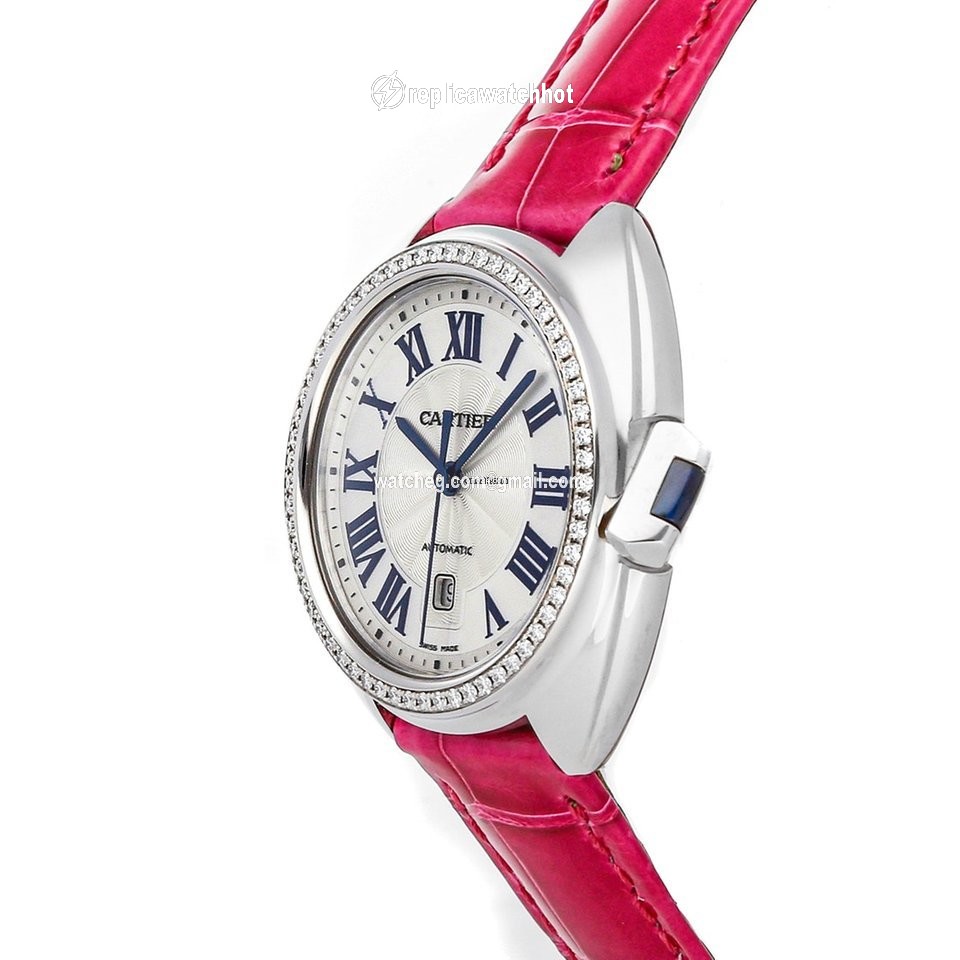 Cartier Cle de Cartier Womens watch Automatic White gold WJCL0015 2