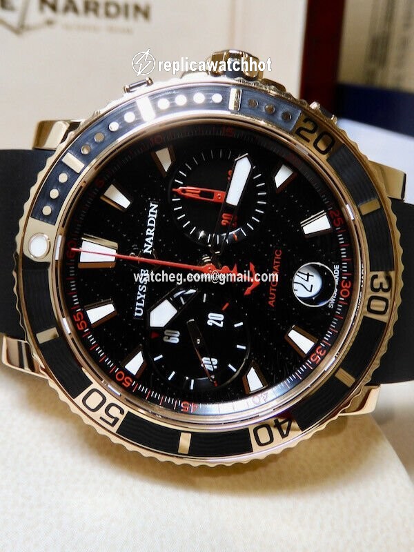 Ulysse Nardin Maxi Marine Diver Automatic Rose gold 8006-102 2